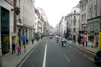 Fleet Street (home of British press till 1980s)