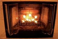 Joyce's fireplace