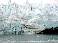 Glacier "calving" - ice breaking off
