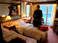 Our stateroom for 1-wk southbound cruise