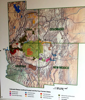 Colorado Plateau outlined in gray