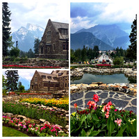 Cascades of Time Garden, Park Canada Admin Bldg., Banff
