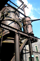 Evaporator, 1906, separated liquids/solids