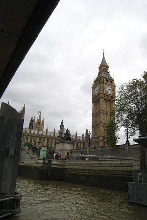 Big Ben from the Thames 2