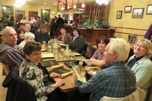 Thurs. dinner, Deadwood Social Club