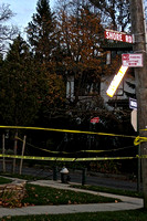 Downed tree & power lines, Douglaston, Queens