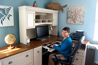 Nancy's home office