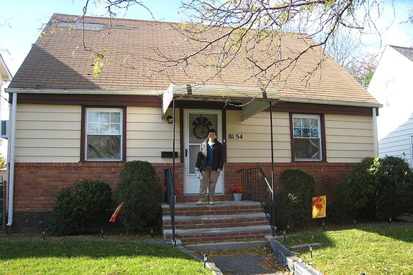 Nancy's home, Queens, late Oct. 2012