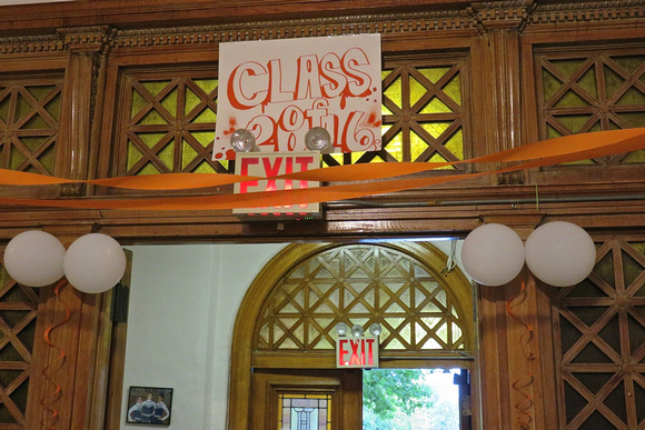Inside the main entrance