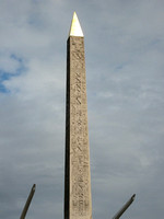 Place de la Concorde (so-called to change the emphasis from where  many thousands met their death by guillotine)