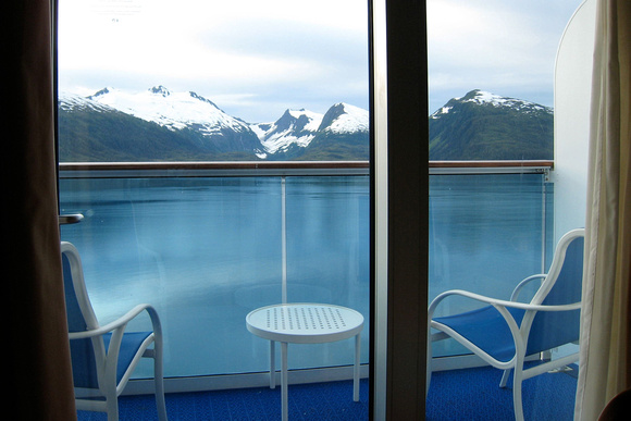 View from our balcony