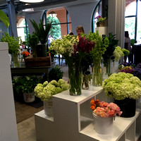Flowers & scented candles here