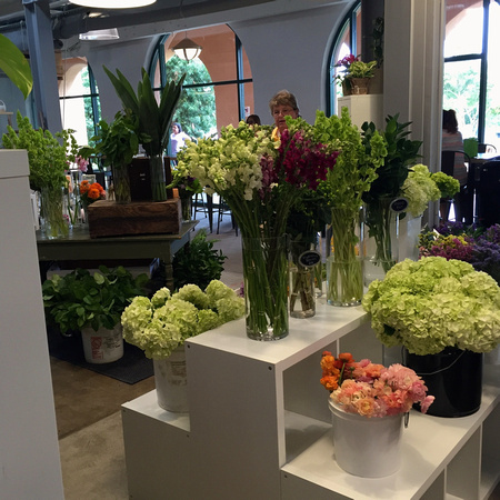 Flowers & scented candles here