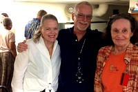 JoAnne, Lee, Edith (Lynn, Margaret, Dave in bkgd)